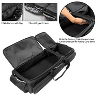 Thumbnail for TruckCore Underseat Truck Organizer, Heavy-Duty Double Compartment Storage Bag for SuperCrew Cabs