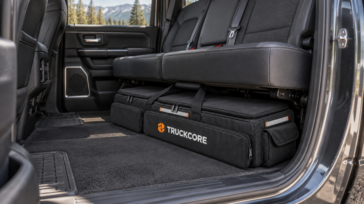 Built around unused under-seat space